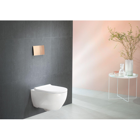 Geberit Acanto WC suspendu – TurboFlush – 36 x 53 cm – avec abattant softclose – blanc brillant SW863784