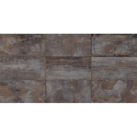 Terravito Copuro Dalle de terrasse Black 60x60x2cm Rectifié Aspect béton Noir mat SW420244