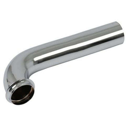 Viega gebogen muurbuis zonder rozet 5/4x175mm chroom 0500399