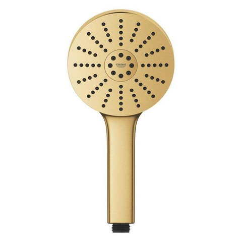 Grohe Vitalio Joy Handdoucheset - rond - 3 straalsoorten - silverflex doucheslang - 175cm - brushed cool sunrise (goud) SW1565496