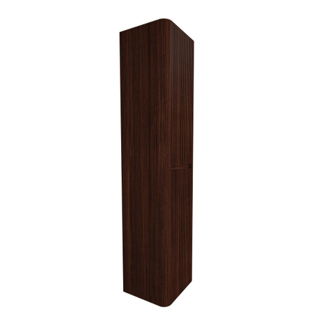 Royal Plaza Terra Edge Armoire haute - 40x35x170cm - nervuré - châtaignier (noyer) SW1449781