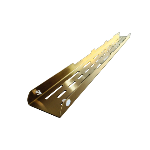 Fortifura Galeria Douchegoot - rooster - 70cm - PVD - geborsteld messing (goud) SW679937