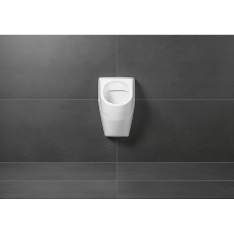 Villeroy & Boch O.novo afzuigurinoir DirectFlush - met verdekte toevoer - 33.5x56x32cm - White Alpine (glans wit) SW106562