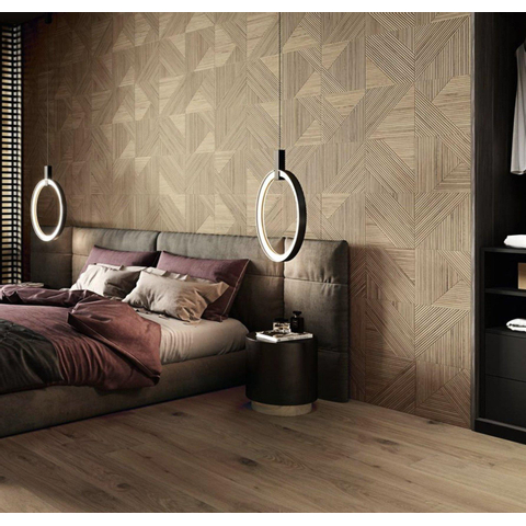 Ceralto Pavero Grain Decor-strip - 31.6x100cm - 10.4mm - Houtlook - Coffee SW542069