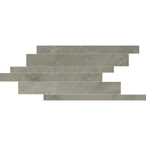 Ceralto Tivoli Accent Carreau mosaïque - 20.7x39.7cm - 9.0mm - rectifié - gris foncé SW1175165