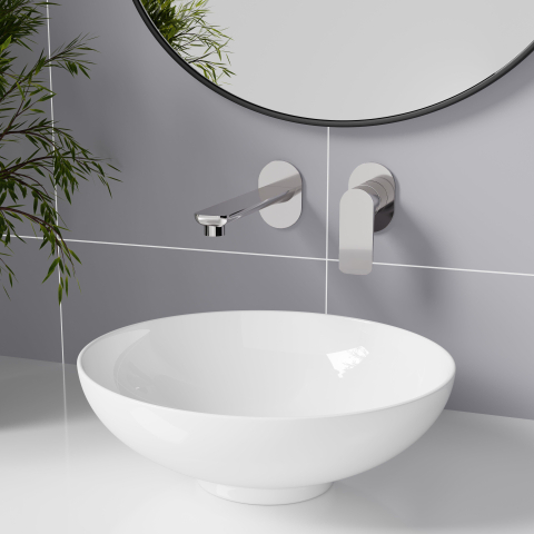 FugaFlow Efficiente Sobrado Wastafelmengkraan - inbouw - chroom SW1587949