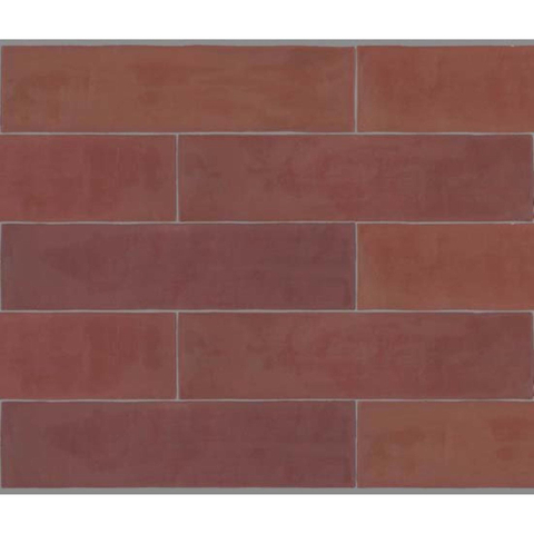 Ceralto Tavola Core Wandtegel - 6.2x25cm - 10.0mm - Bordeaux SW852881