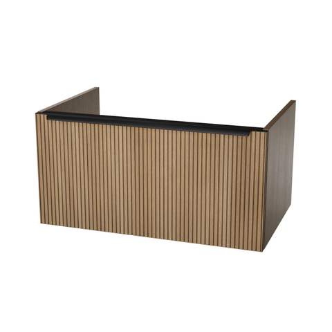 Nemo Legro onderkast - 80x45.6x40cm - greep zwart - oak nature (eiken) SW926222