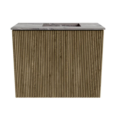 Mondiaz JOYA-DLUX 50cm toiletmeubel - kleur Dusk - Wastafel FAYE positie Rechts Zonder kraangat kleur Sombra. SW1426121