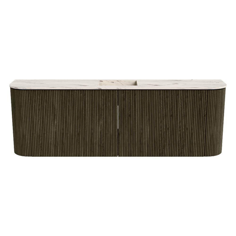 Mondiaz JOYA-DLUX 123.2cm toiletmeubel - ronding links en rechts kleur Shadow - Wastafel FAYE positie Midden Zonder kraangat kleur Nata. SW1425013