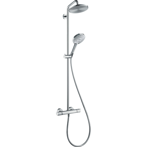 Hansgrohe Raindance S Showerpipe - 240 - 1jet - met bad - thermostaat - hoogglans chroom 0450883