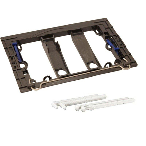 Geberit Sigma01 bedieningsplaat - 2-toets spoeling - ronde knoppen - mat chroom gelakt - mat chroom SW420175