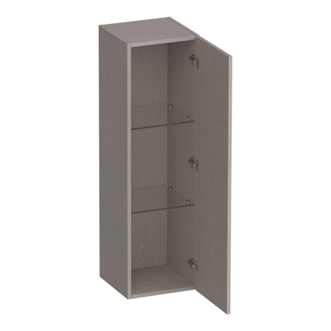 BRAUER Trust badkamerkast - 120x35x35cm - excl. opbouwgreep met 1 deur links- of rechtsdraaiend Timber Greige SW1203939
