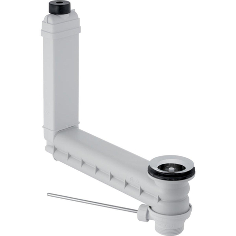 Geberit afvoergarnituur - met overloop - 1 1/4" - wit 0700108