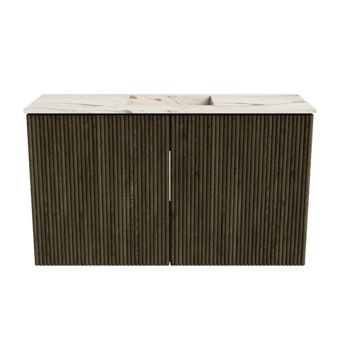 Mondiaz JOYA-DLUX Meuble de salle de bains 70cm - couleur Shadow - Vasque FAYE position Milieu Sans trou de robinet couleur Nata SW1424958