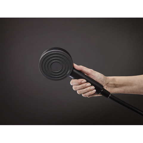 Hansgrohe Pulsify s - handdouche 10.5cm - 1jet - ecosmart - groen mat zwart SW651485