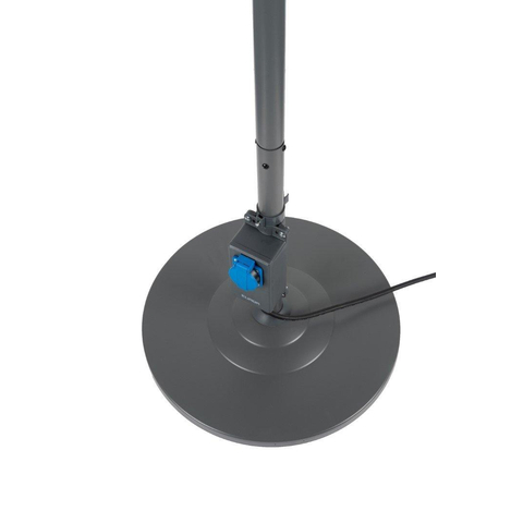 Eurom Chauffage de terrasse sur pied Tip-over Base ronde réglable en hauteur 138-175cm SW539028
