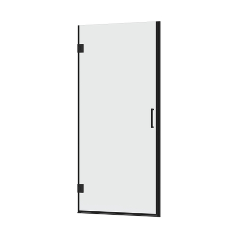 Marenza Neptune 5000 Porte de douche - 65x200cm - verre de sécurité sans profil - anti-calcaire - noir mat SW538301