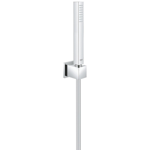 GROHE Euphoria Cube Ensemble de douchette à main - douchette à main - avec support - flexible de douche lisse - 175 cm - chrome 0442198