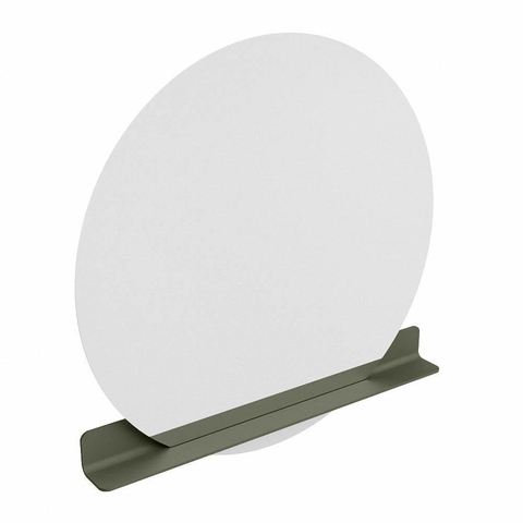 Mondiaz SPOT miroir – Ø 120 cm – avec tablette – Army (vert) SW1235491