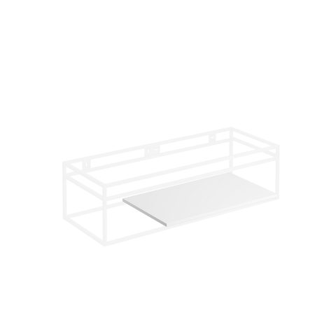 Clou Frame planchet 66.8x42cm inleg Aluite wit SW411458
