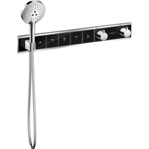 Hansgrohe Rainselect Afbouwdeel - voor inbouw douchekraan - thermostatisch - voor 5 functies - 66.9x90cm - thermostaat - hoogglans chroom SW157093