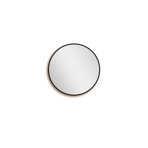 Saniclass Retro Line spiegel – Ø60 cm – Zwart mat SW643423