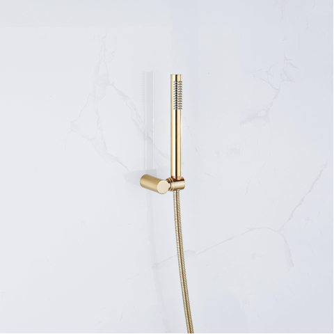 Fortifura Calvi Handdouchehouder - PVD - geborsteld messing (goud) SW720567