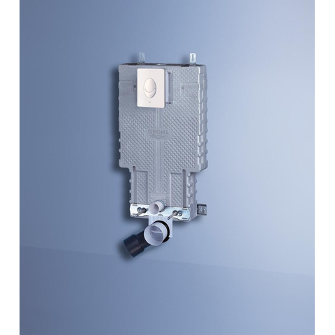 Grohe Skate Air Bedieningsplaat - verticaal - wit 0729122