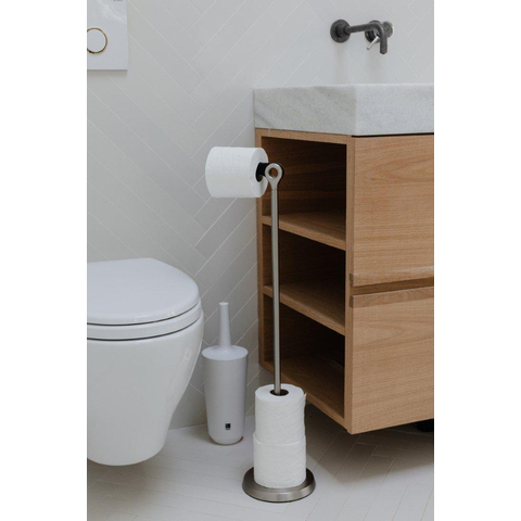 Umbra Tucan Porte-papier toilette réserve 22x72x17cm Acier Nickel SW539292