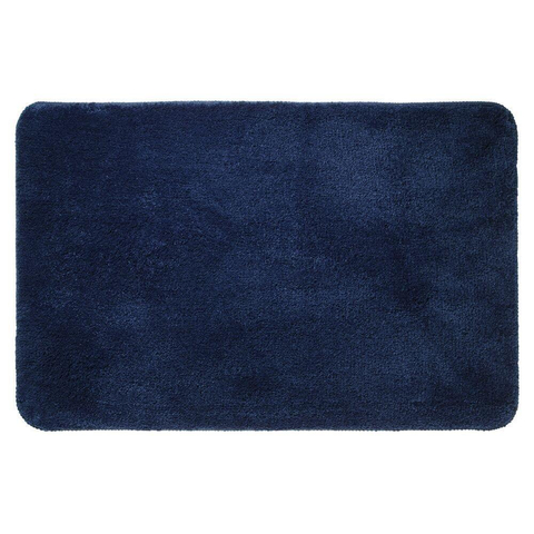 Sealskin Angora Tapis de bain Polyester 60x90 cm Bleu CO293993624