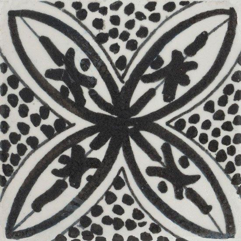 Ceralto Ricordo Marmo Vloertegel - 15x15cm - 10mm - glans - NERO SW1591606