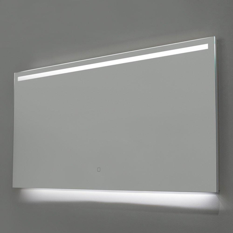 Wiesbaden Ambi one spiegel rechthoek met LED, dimbaar en spiegelverwarming 140 x 60 cm SW95872