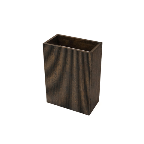 Saniclass Holz Atelier meuble sous lavabo - 39.4x21.5x55cm - 1 porte - Chêne charcoal SW1420820
