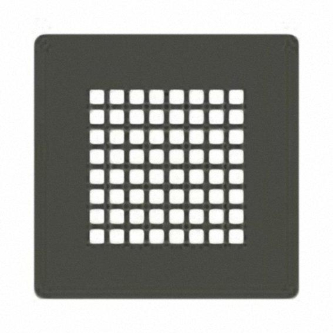 Xenz Soft bonde de douche Square cover inox SW1002540