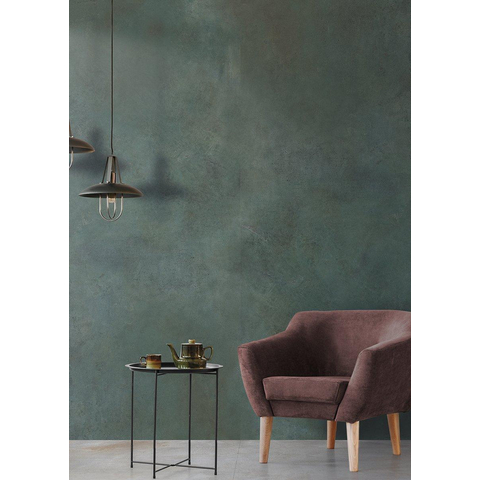 Terravito Dalora carreau mural et de sol - 60x60cm - 9mm - carré - rectifié - effet béton - Emerald mat SW492776