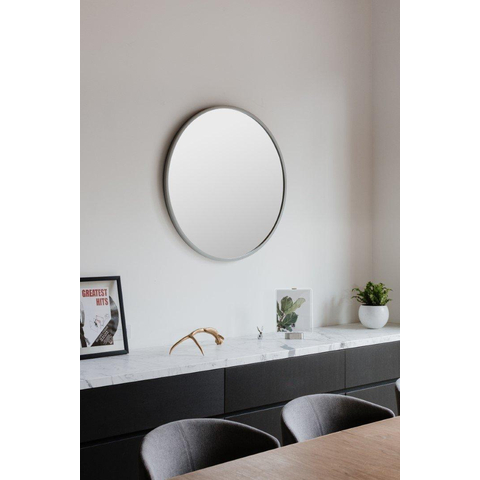 Umbra Hub miroir – rond Ø 94 cm – Gris SW539339