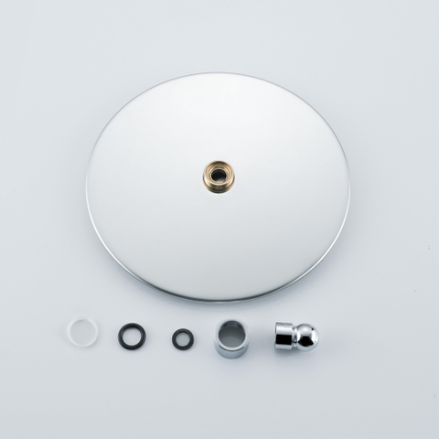 Fortifura Calvi showerhead round - 25cm - 6mm chrome - verchroomd chroom SW720552