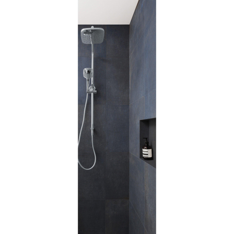 ÉCHANTILLON Terravito Dalora carreau mural et de sol - 60x60cm - 9mm - Carré - rectifié - effet béton - Blue mat SW736023