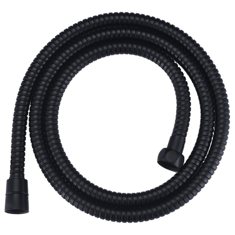 Wiesbaden Caral ensemble de douche - avec douchette stick - 1 jet - noir mat SW444741