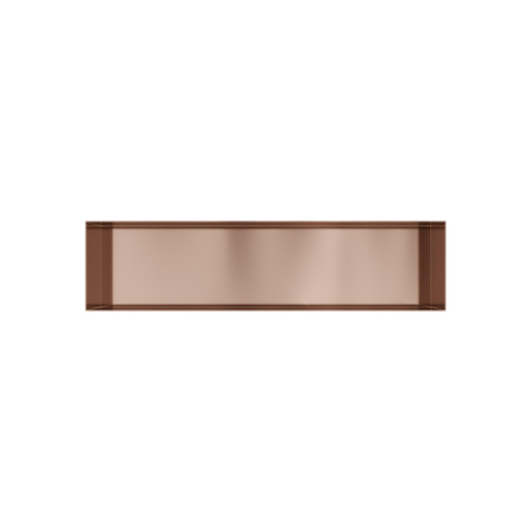 Hotbath &MORE Inbouwbox of inbouwnis - 30x120x10 - frameless - Geborsteld koper PVD SW1246640