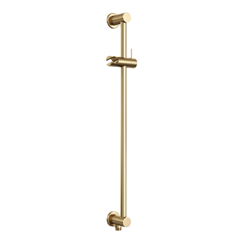 BRAUER Gold Carving mitigeur thermostatique encastré douche pluie - 3 voies - rond - ensemble 89 - douche principale 20cm - bras plafond - douchette à main - flexible de douche - colonne de douche hydromassante intégrée - or brossé PVD SW1159094