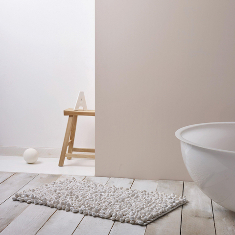 Aquanova Rocca Tapis de bain 60x60cm Ivoire SW486120