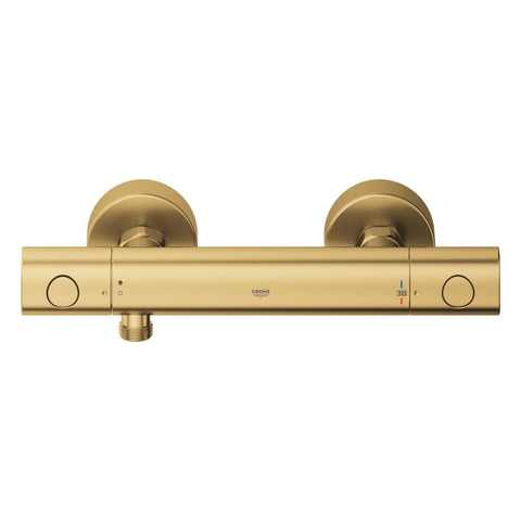 GROHE Grohtherm 800 Cosmopolitan douchethermostaat - 15cm - geborsteld cool sunrise (goud) SW1477483