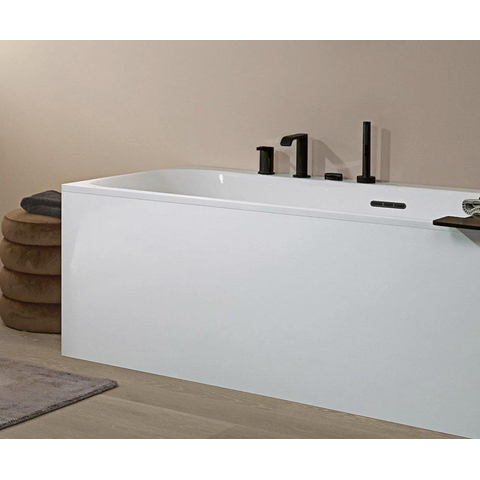 Villeroy & Boch Loop & Friends kunststof duobad acryl rechthoekig square - 180x80x47cm - Stone White (mat wit) SW702031