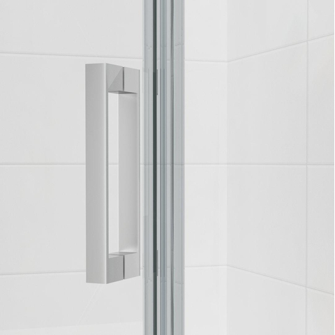 Marenza Neptune NWA3231 Cabine de douche - 90x90x195cm - pentagonale - verre clair - chrome SW451482