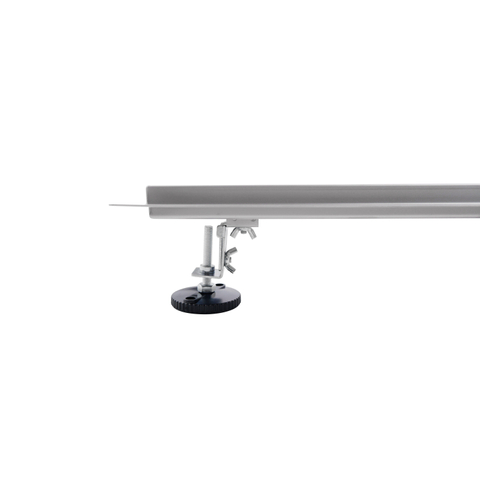 Fortifura Galeria Douchegoot - 110cm - zonder rooster - vloerflens - PVD - geborsteld RVS SW679913