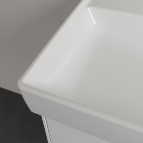 Villeroy & Boch Collaro meubelwastafel - 100x47cm - met overloop - 1 kraangat - White Alpine (glans wit) SW358337