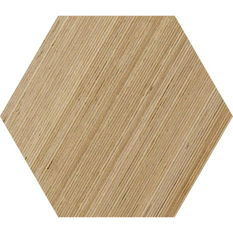 Ceralto Patterna Decor Carreau de sol et mural hexagone 24x28cm 10mm R10 grès cérame Beige SW497262