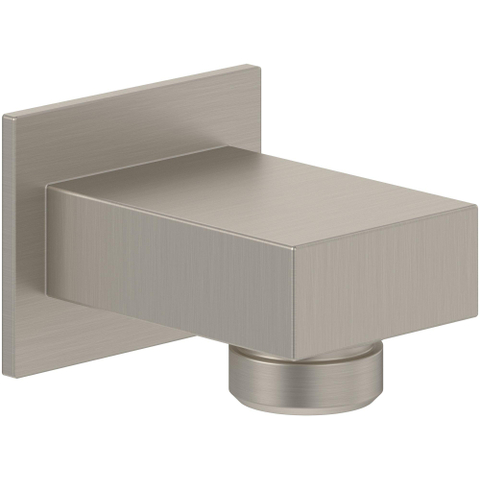 Villeroy & Boch Universal Showers WandaansluitBocht - voor wandmontage Hoekig - Brushed Nickel (rvs) SW995547